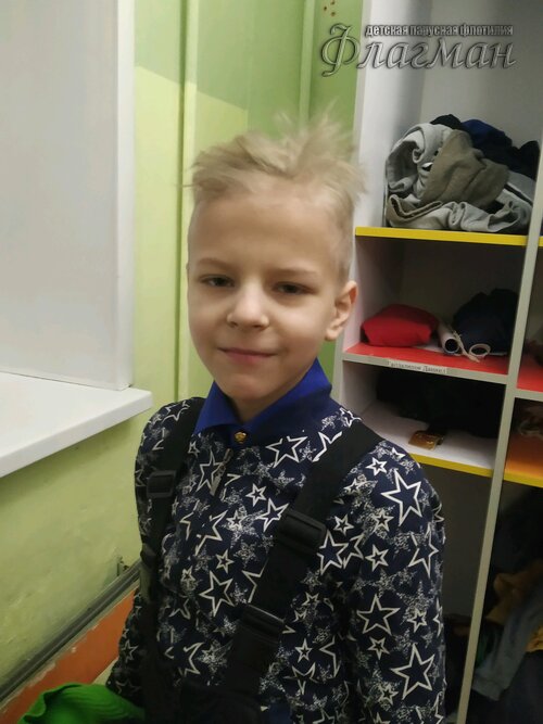 Занятиях в детском клубе «Флагман»